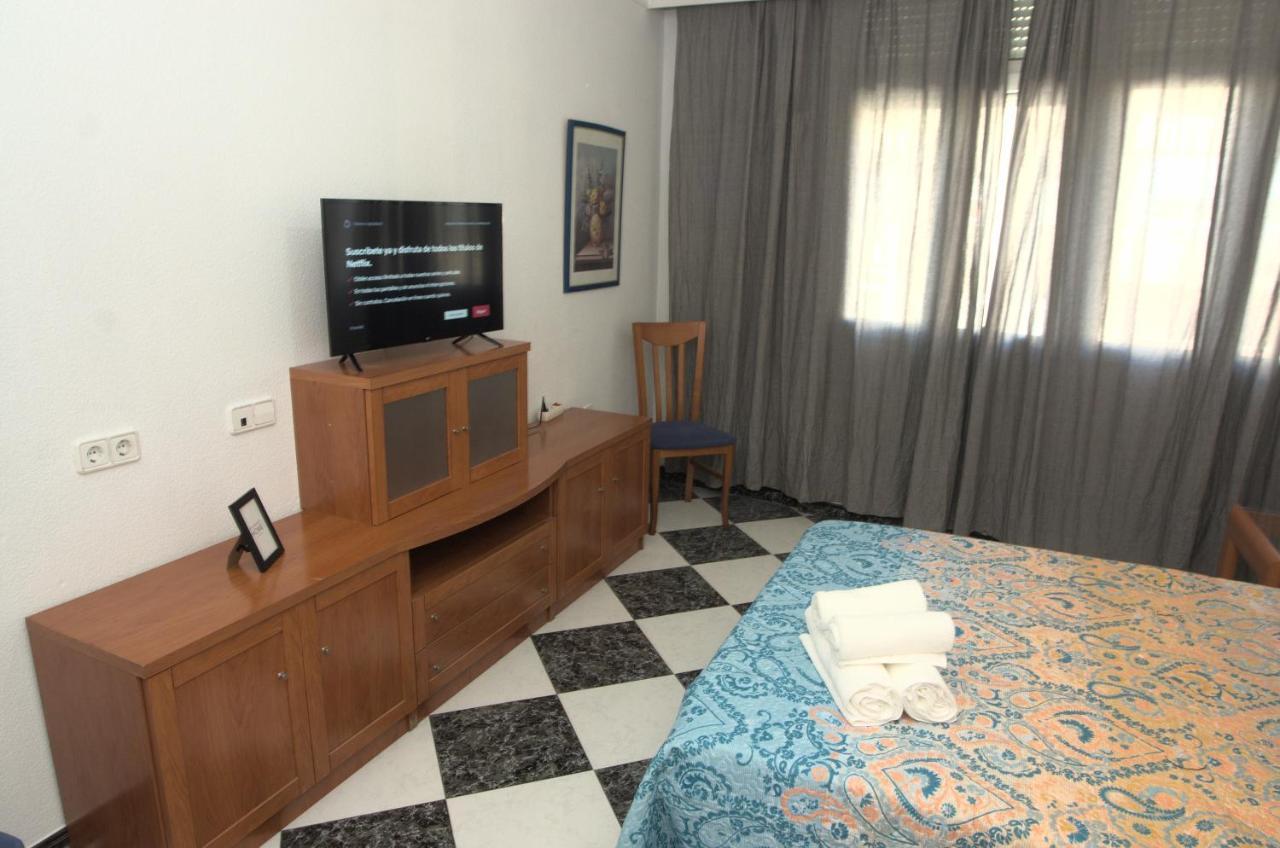 Habitación en el corazón del centro de Málaga Exterior foto